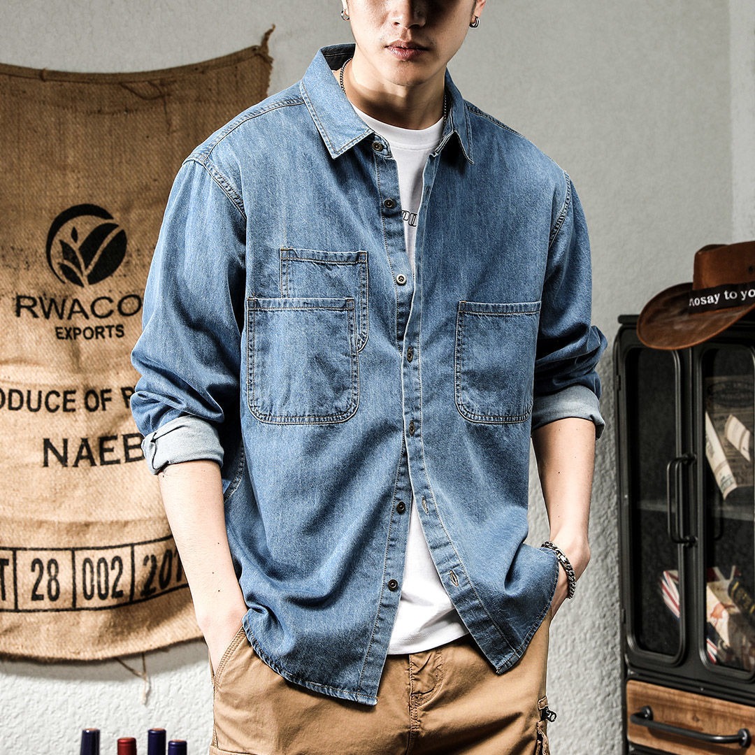 Winter Clothing Pk - Primavera Ruffian Bello Denim Utensili Camicia