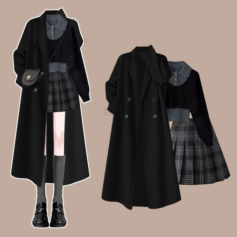 Winter Clothing Pk - Completo da Donna Coreano Autunno Inverno: