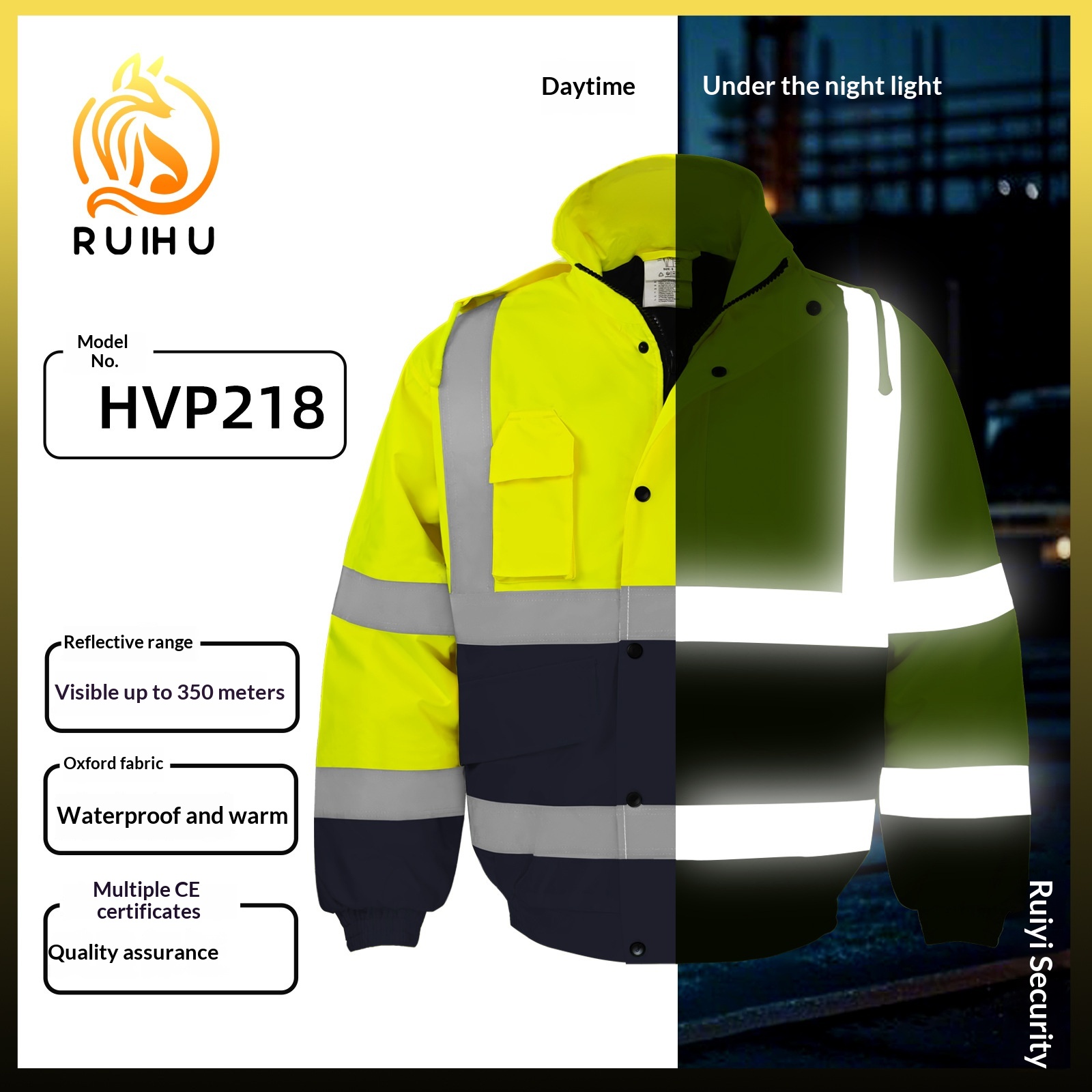 Winter Clothing Pk - Giacca Invernale ad Alta Visibilità per