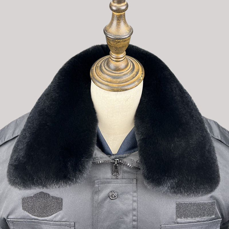 Winter Clothing Pk - Colletto in Vera Pelliccia di Coniglio