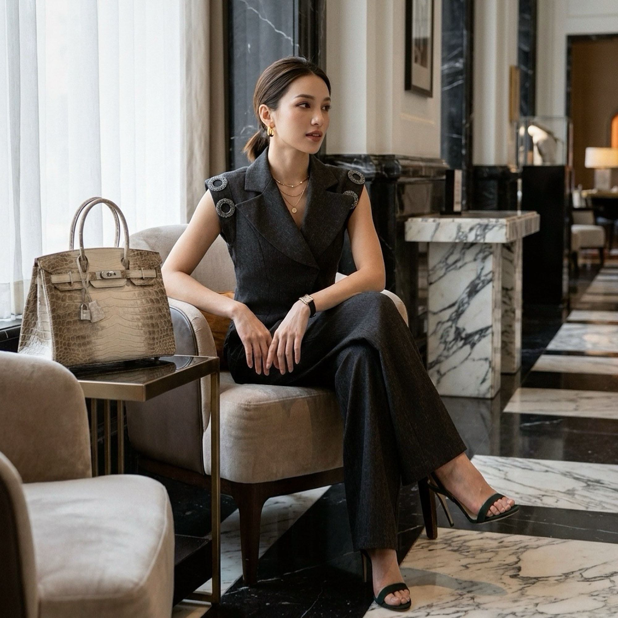 Elegante Completo Gilet Blazer - Winter Clothing For Women recensione e prezzo