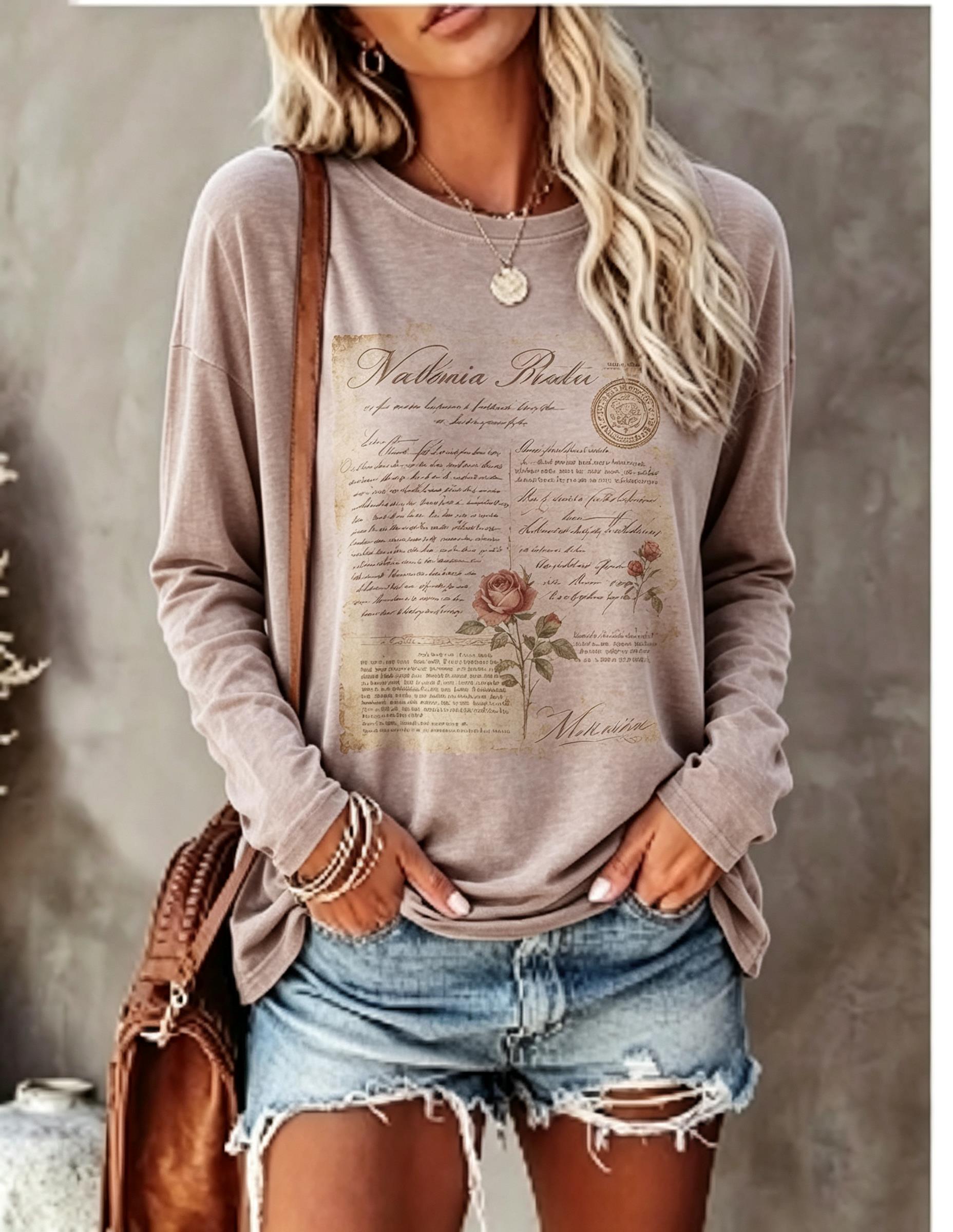 Maglietta a maniche lunghe da  - Winter Clothing For Women recensione e prezzo